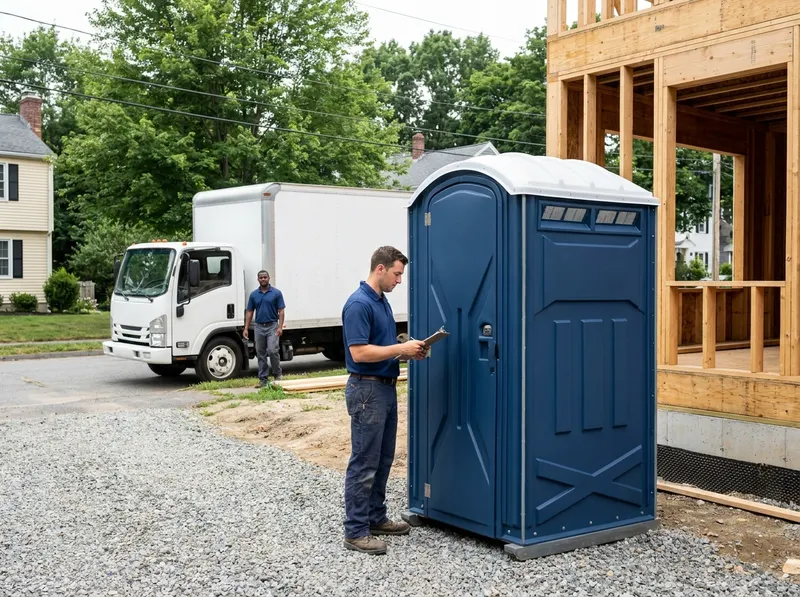 Construction Site Toilet Rental in Newton, MA