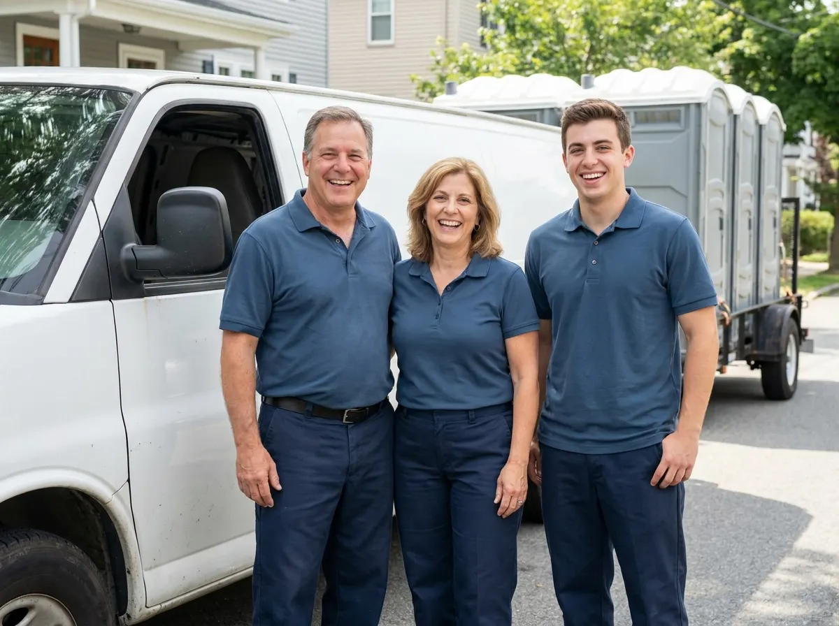 Porta Potty Rental Newton MA porta potty rental team in Newton, MA